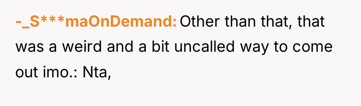 -_S***maOnDemand Other than that, that was a weird and a...