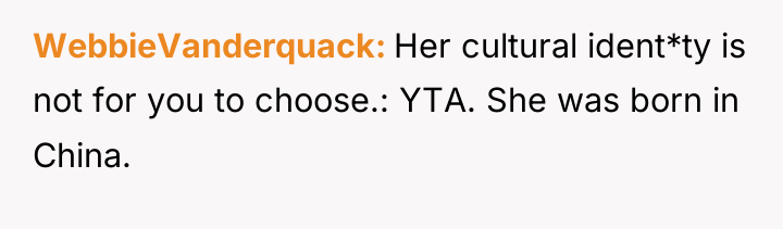 WebbieVanderquack Her cultural ident*ty is not for you to choose.:...