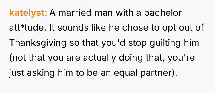 katelyst A married man with a bachelor att*tude. It sounds...