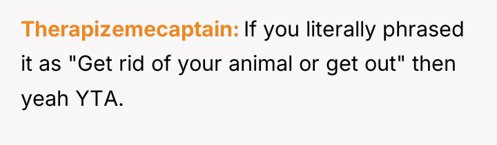 Therapizemecaptain If you literally phrased it as "Get rid of...