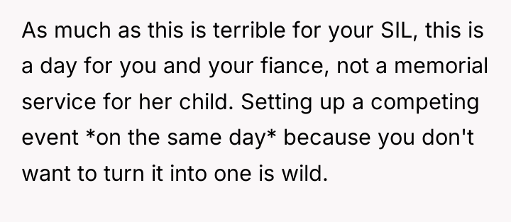 As much as this is terrible for your SIL, this...