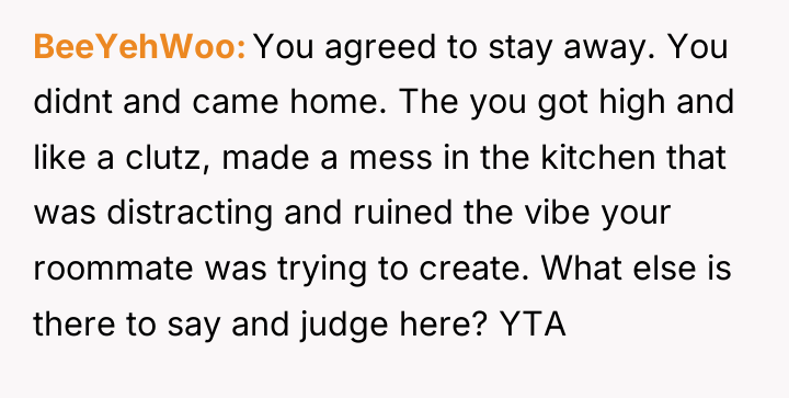 BeeYehWoo You agreed to stay away. You didnt and came...