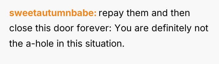 sweetautumnbabe repay them and then close this door forever: You...