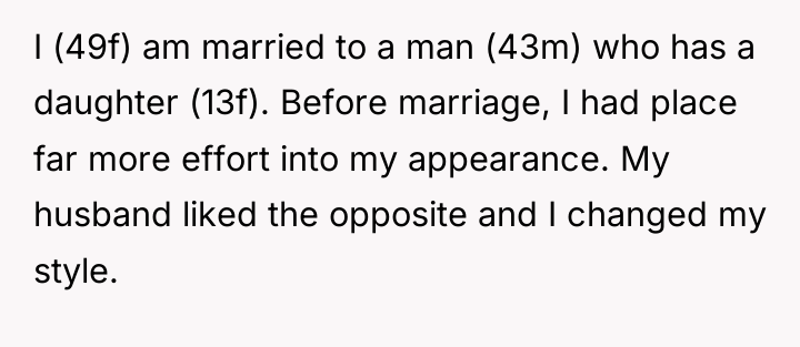 I (49f) am married to a man (43m) who has...
