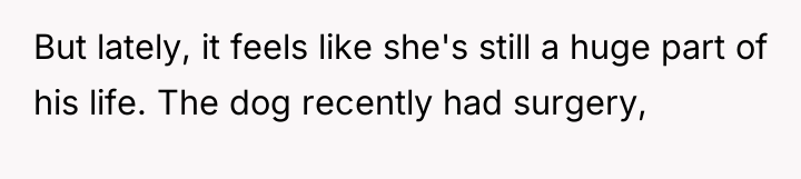 But lately, it feels like she's still a huge part...
