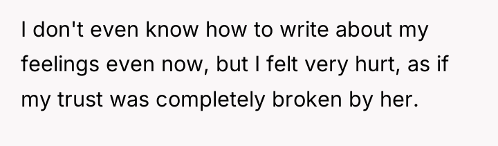 I don't even know how to write about my feelings...