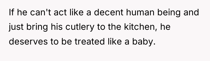 If he can't act like a decent human being and...