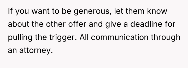 If you want to be generous, let them know about...