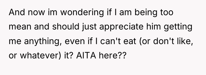 And now im wondering if I am being too mean...