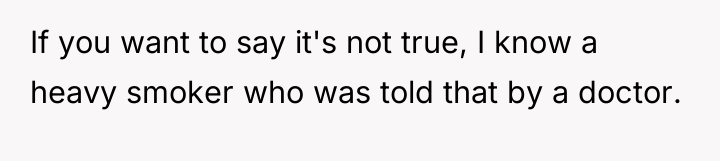 If you want to say it's not true, I know...