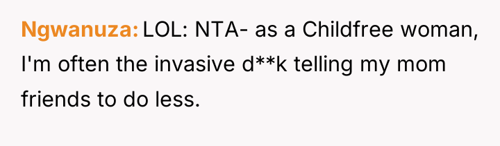 Ngwanuza LOL: NTA- as a Childfree woman, I'm often the...