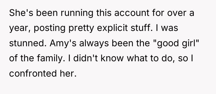 She's been running this account for over a year, posting...