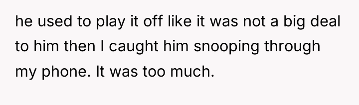 he used to play it off like it was not...