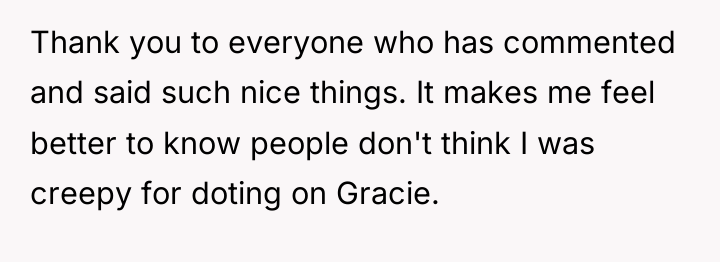 Thank you to everyone who has commented and said such...