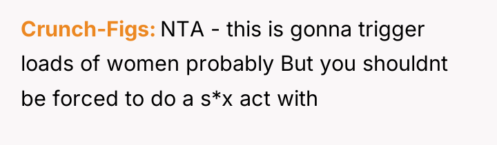 Crunch-Figs NTA - this is gonna trigger loads of women...