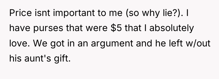 Price isnt important to me (so why lie?). I have...