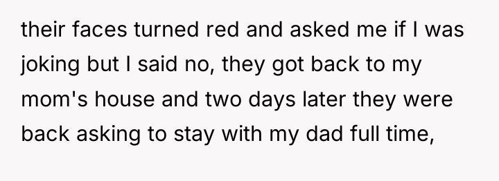 their faces turned red and asked me if I was...