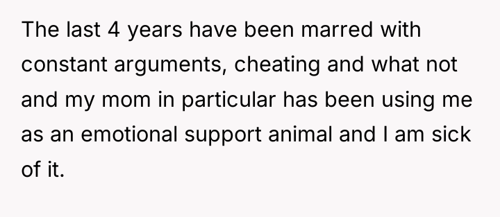 The last 4 years have been marred with constant arguments,...