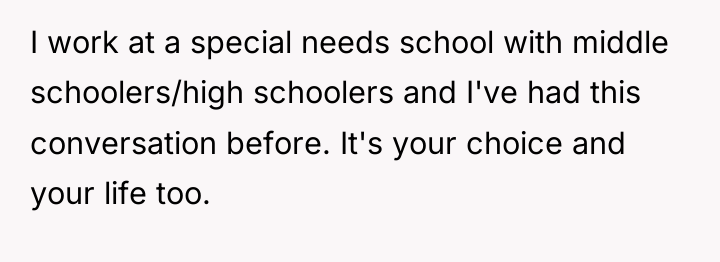 I work at a special needs school with middle schoolers/high...