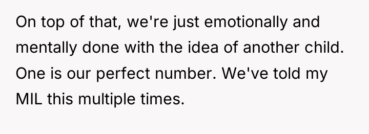 On top of that, we're just emotionally and mentally done...