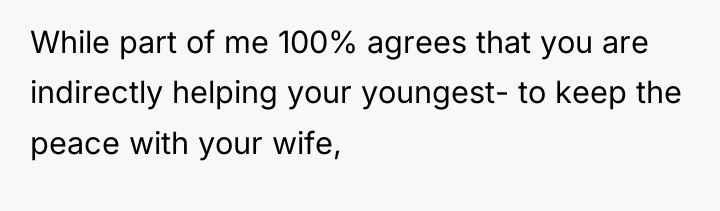 While part of me 100% agrees that you are indirectly...