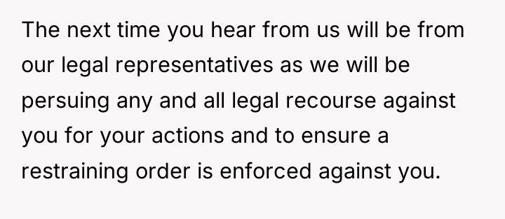 The next time you hear from us will be from...