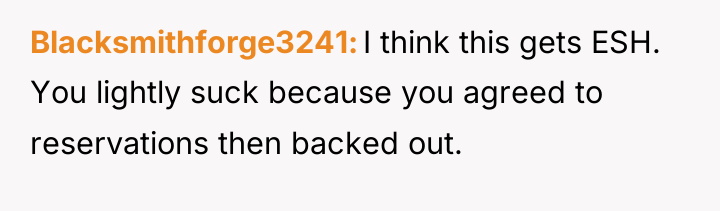 Blacksmithforge3241 I think this gets ESH. You lightly suck because...