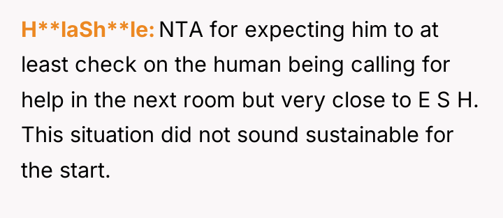 H**laSh**le NTA for expecting him to at least check on...