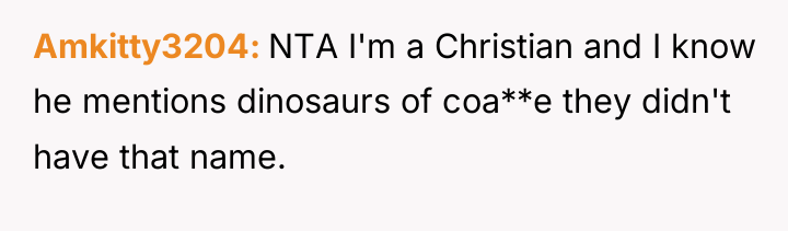 Amkitty3204 NTA I'm a Christian and I know he mentions...