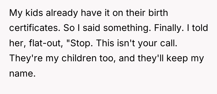 My kids already have it on their birth certificates. So...