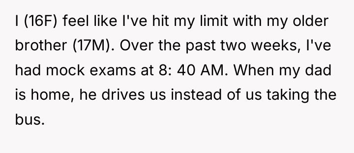 I (16F) feel like I've hit my limit with my...
