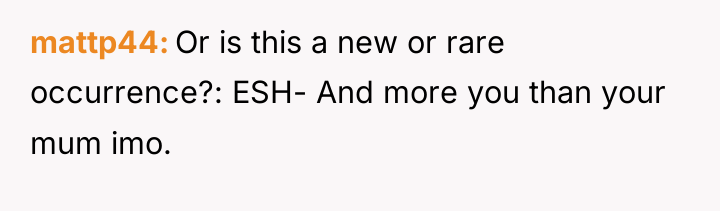 mattp44 Or is this a new or rare occurrence?: ESH-...