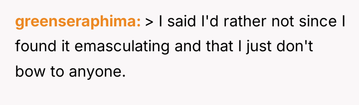 greenseraphima > I said I'd rather not since I found...