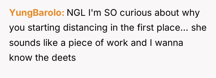 YungBarolo NGL I'm SO curious about why you starting distancing...