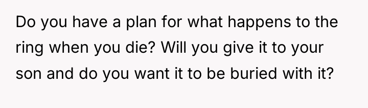 Do you have a plan for what happens to the...