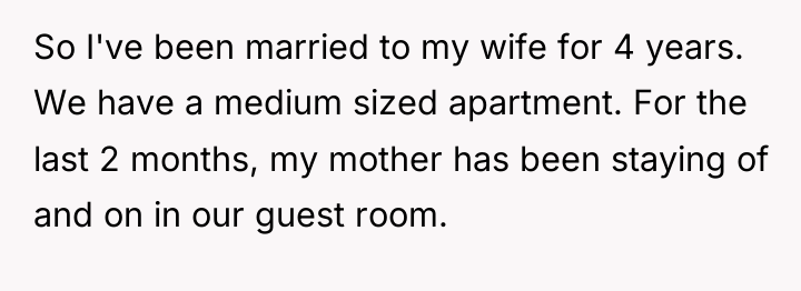 So I've been married to my wife for 4 years....