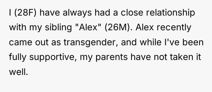 I (28F) have always had a close relationship with my...