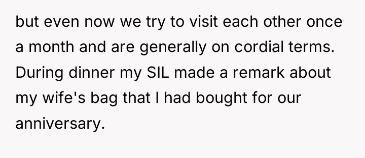 but even now we try to visit each other once...