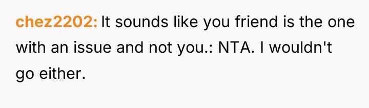 chez2202 It sounds like you friend is the one with...