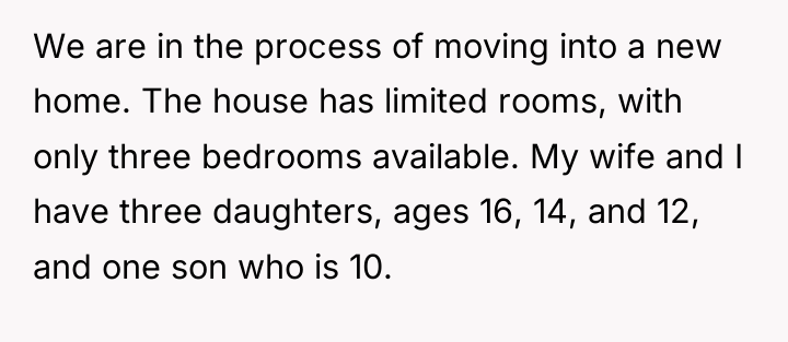 We are in the process of moving into a new...