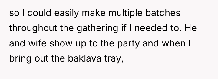 so I could easily make multiple batches throughout the gathering...