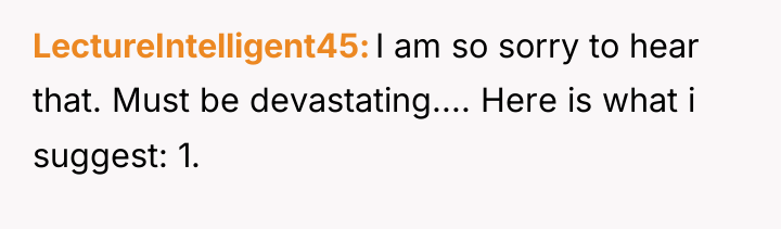 LectureIntelligent45 I am so sorry to hear that. Must be...