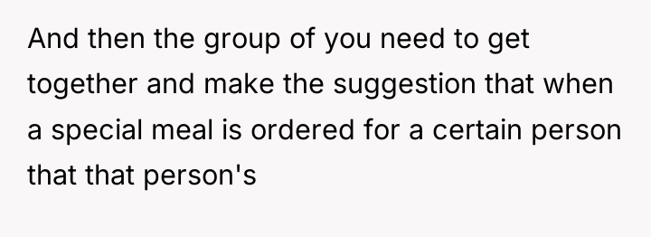 And then the group of you need to get together...