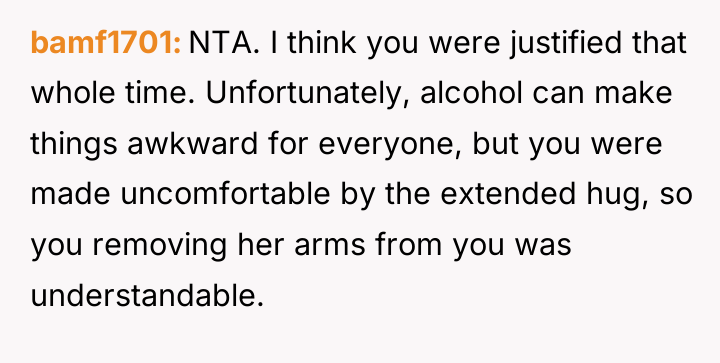 bamf1701 NTA. I think you were justified that whole time....