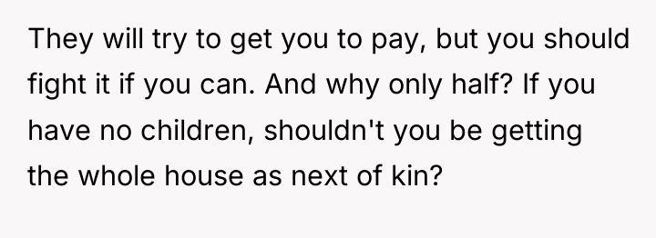 They will try to get you to pay, but you...