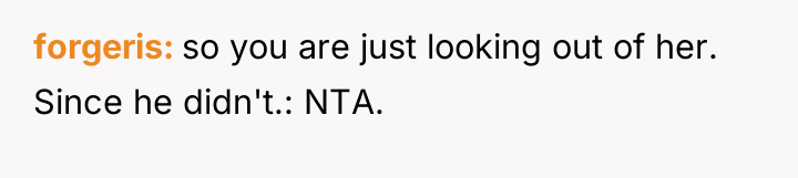 forgeris so you are just looking out of her. Since...