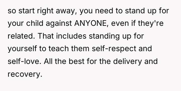 so start right away, you need to stand up for...