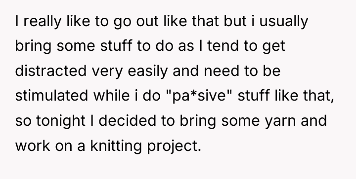 I really like to go out like that but i...