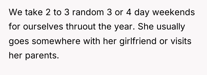 We take 2 to 3 random 3 or 4 day...