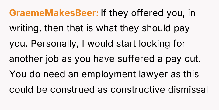 GraemeMakesBeer If they offered you, in writing, then that is...